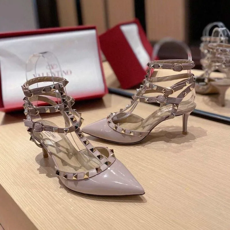 - mm Heel Resilient 65 ESMEE High Nude Vast range Rockstud
