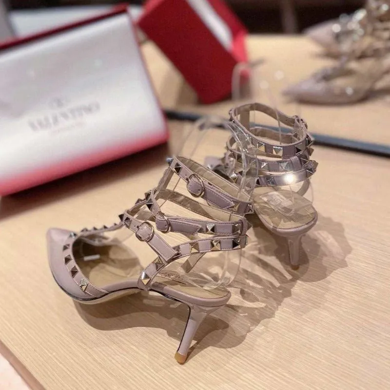 - mm Heel Resilient 65 ESMEE High Nude Vast range Rockstud