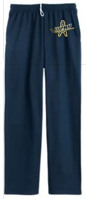 - Youth Open-Bottom Highly recommended Mt. Area Jerzees Hockey DESIGN OPTION] [EMBROIDERED NuBlend Sweatpants Sweatpants- Impeccable Pocketed Pleasant