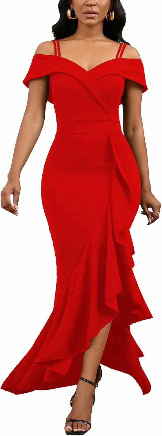 2025 Women's Sexy Elegant Formal Dress Sleeveless Wedding Guest Bride Dresses