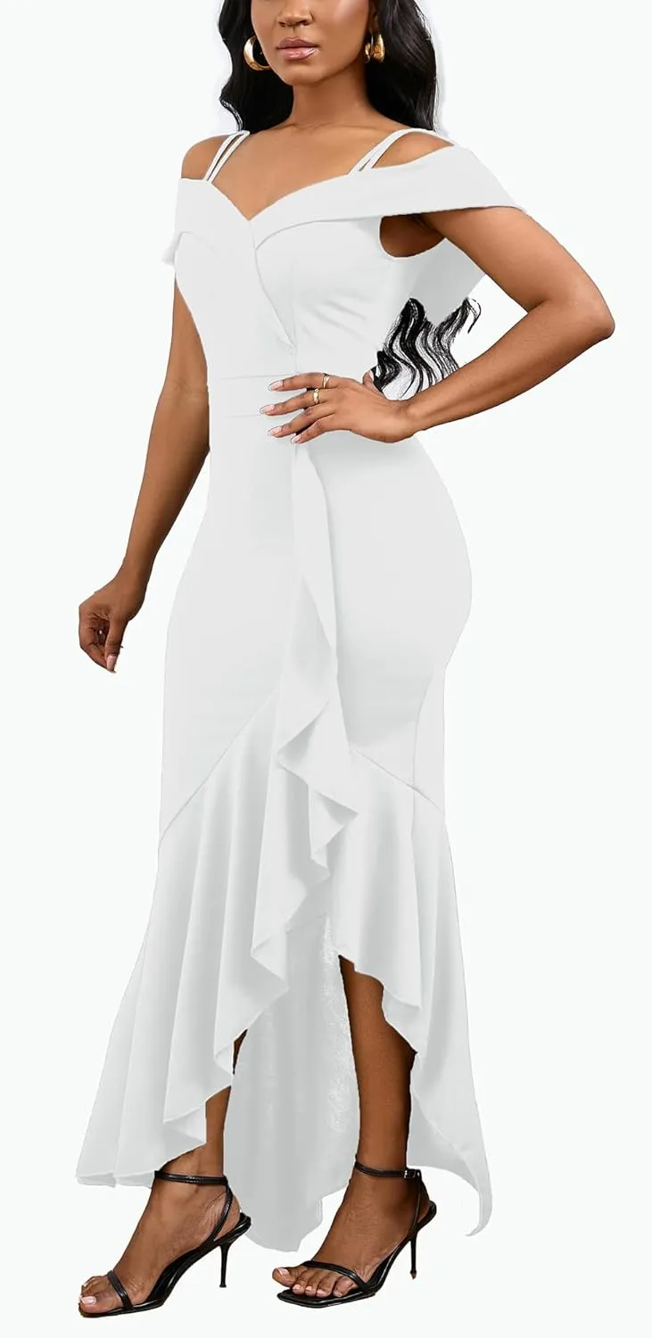 2025 Women's Sexy Elegant Formal Dress Sleeveless Wedding Guest Bride Dresses