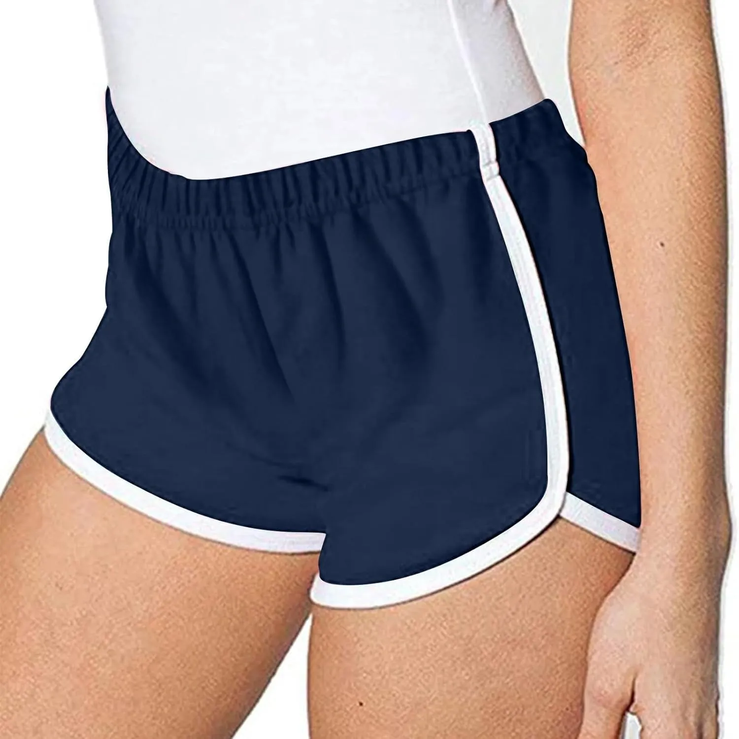 3 Pack Women's Cotton Yoga Dance Short Pants Sport Shorts Summer Athletic Cycling Hiking Sports Shorts