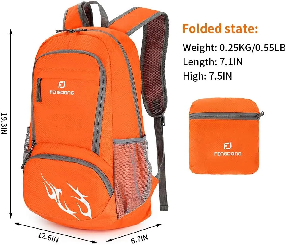 35L Lightweight Foldable Waterproof Packable Travel Small Hiking Backpack Daypack for men women