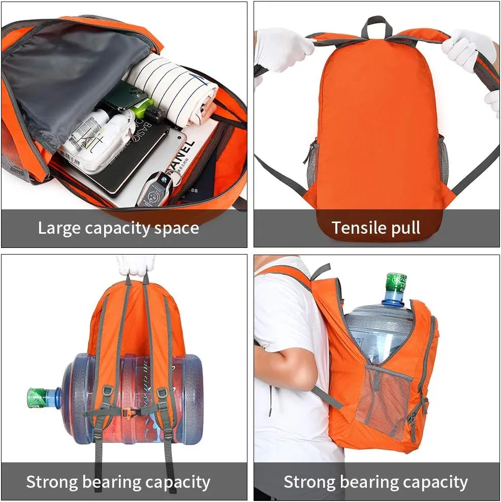 35L Lightweight Foldable Waterproof Packable Travel Small Hiking Backpack Daypack for men women