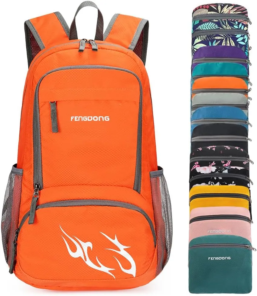 35L Lightweight Foldable Waterproof Packable Travel Small Hiking Backpack Daypack for men women