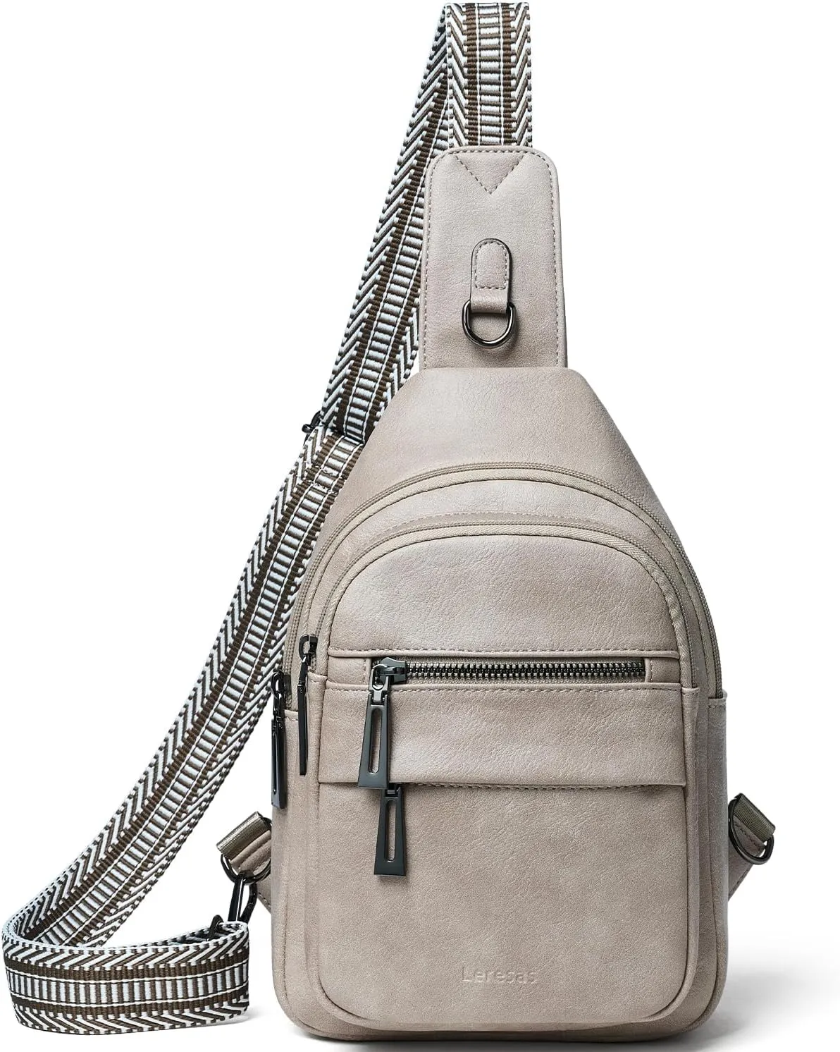 7L Sling Bag for Women Crossbody Bag Sling Purse Fanny Packs Vegan Leather Chest Bag Trendy Handbag Travel Anti Theft