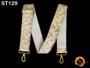 Adjustable Purse Strap Embroidered Crossbody Strap for Purses Bohemian Sling Bag Strap Replacement Guitar Strap Handbag Strap Gift for Wife