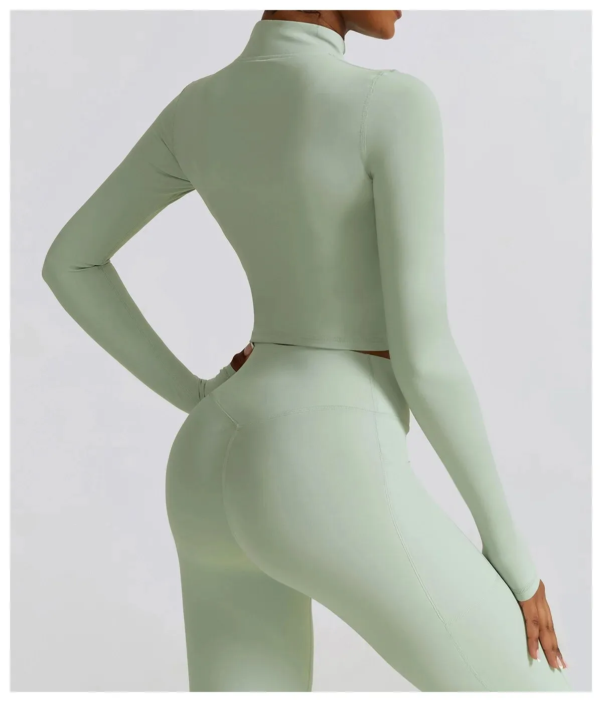 Amber Zip Longsleeve 2 Pcs Set
