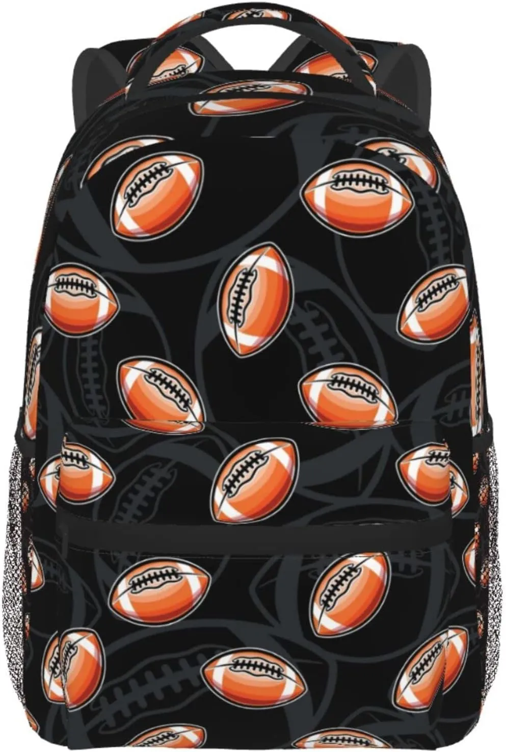 American Football Wallpaper Backpack For College School Large Laptop Bag Shoulder Bags Student Bookbag 17 Inch