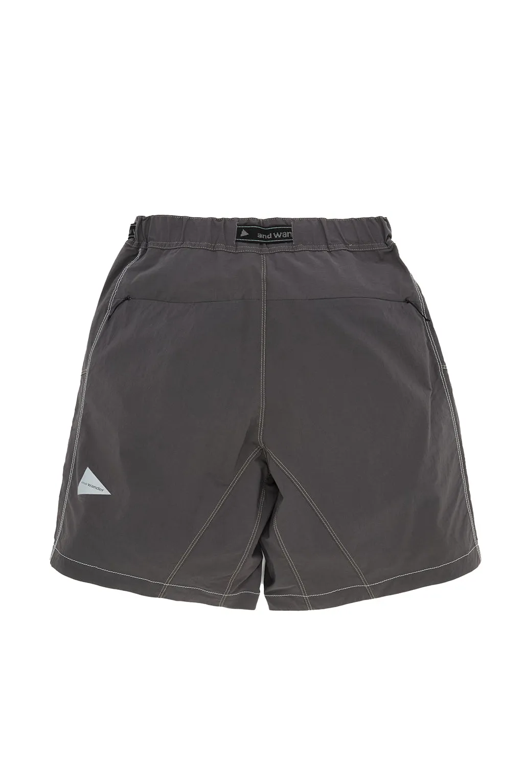 and wander Women's Light Hike Short Pants - Charcoal