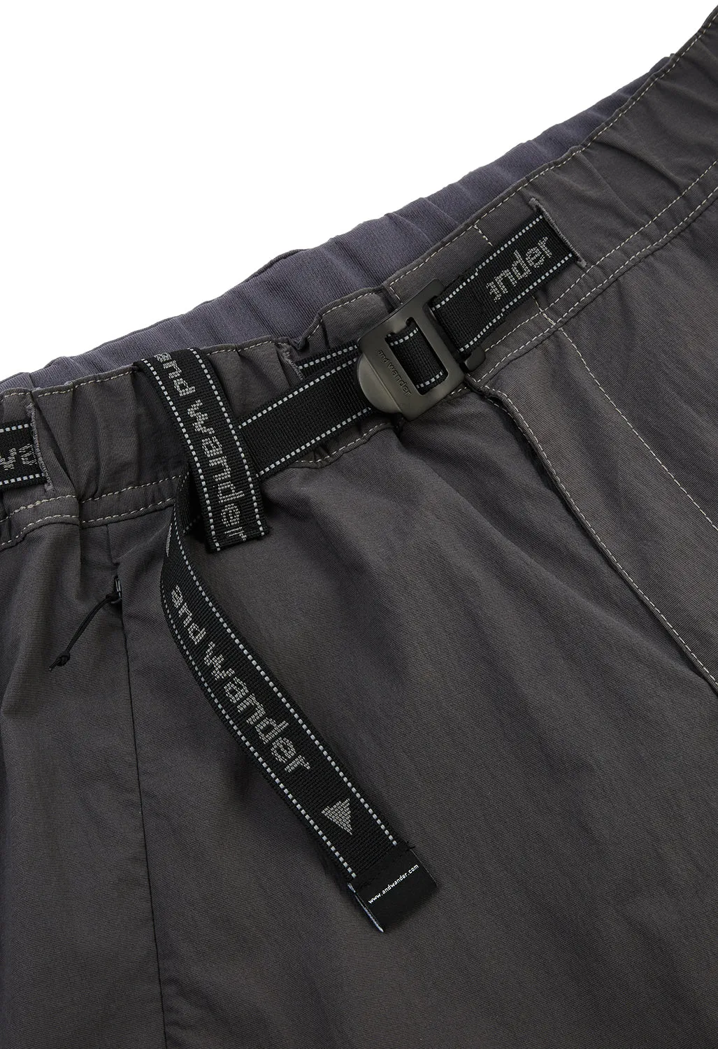 and wander Women's Light Hike Short Pants - Charcoal