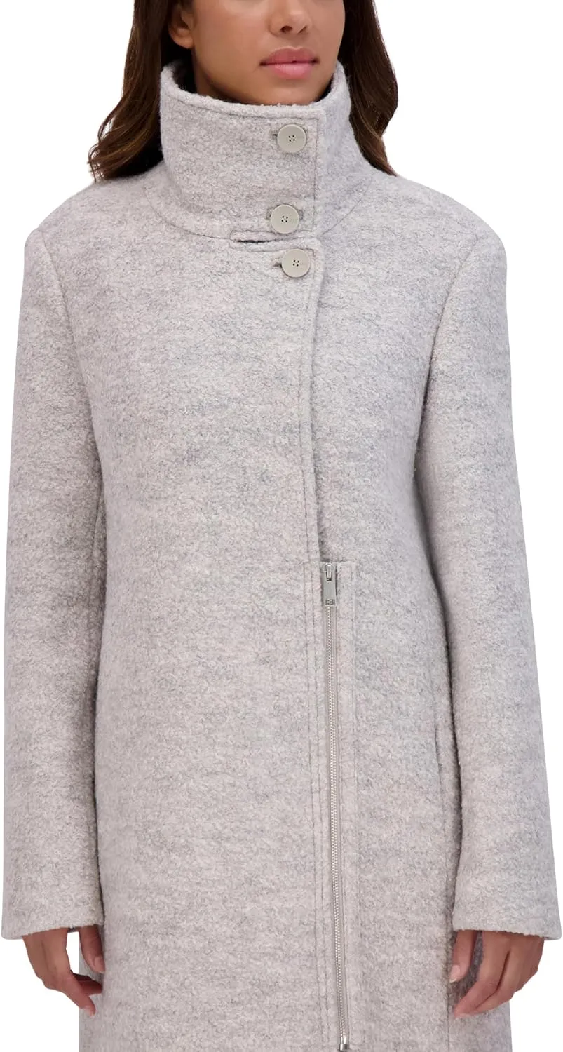 Andrew Marc Women's Geller Textured Wool Coat