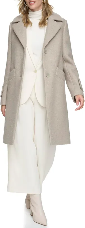 Andrew Marc Women's Wool Regine Slim Coat