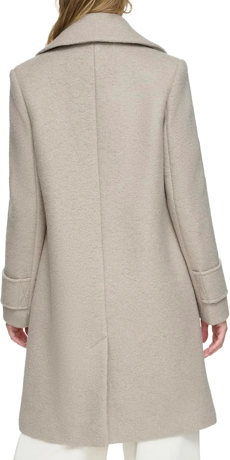 Andrew Marc Women's Wool Regine Slim Coat