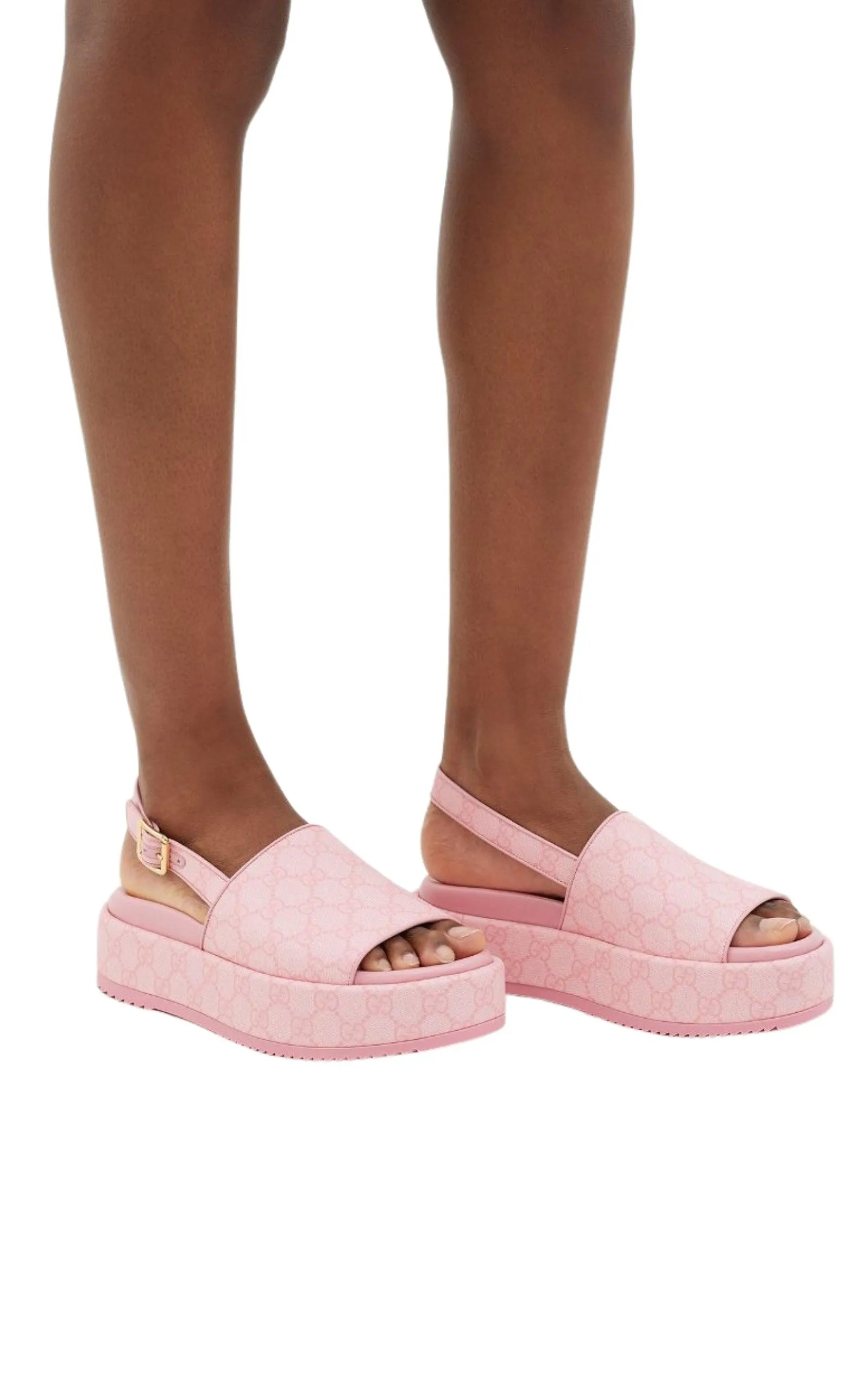 Angelina GG Supreme Flatform Sandals