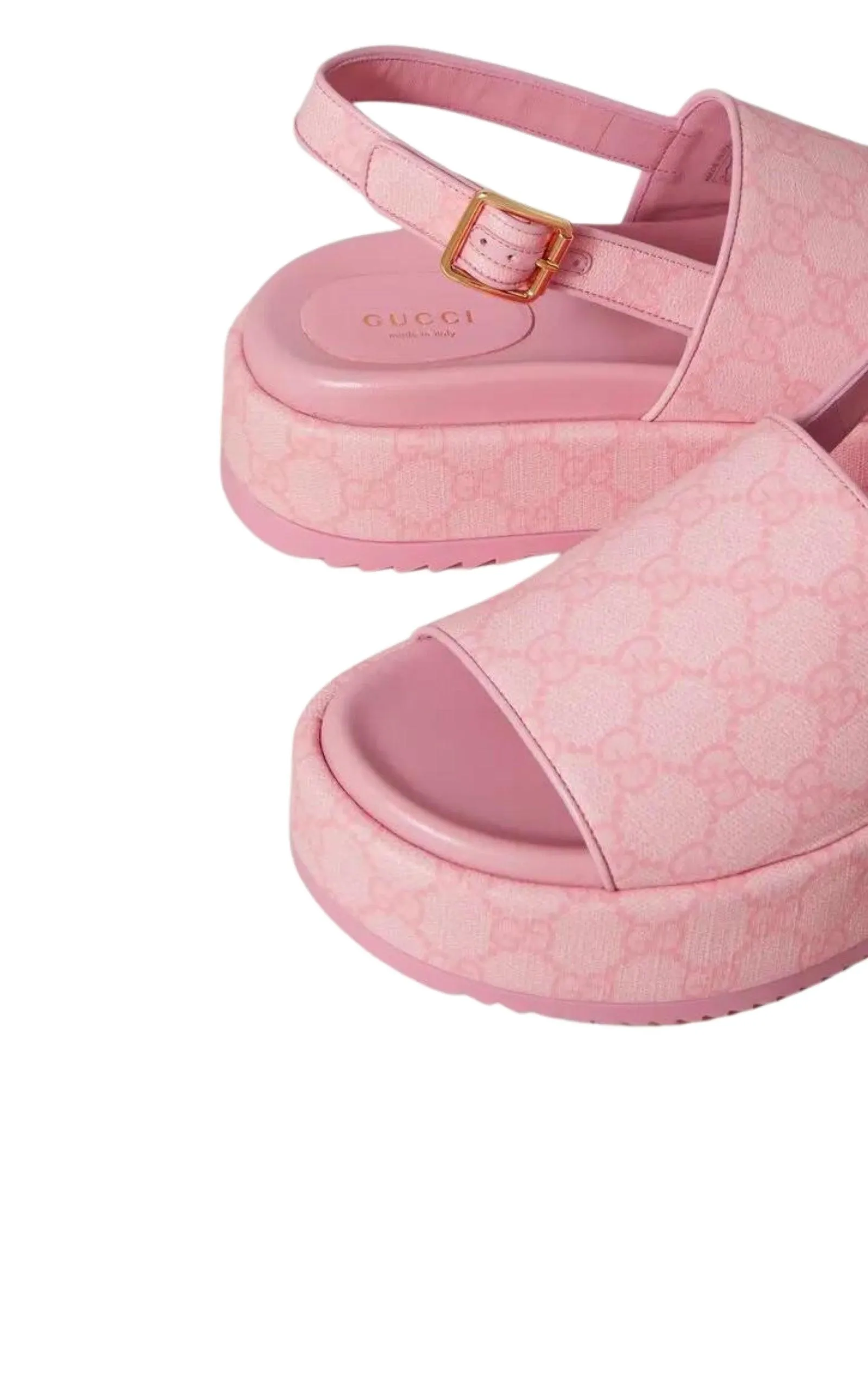 Angelina GG Supreme Flatform Sandals