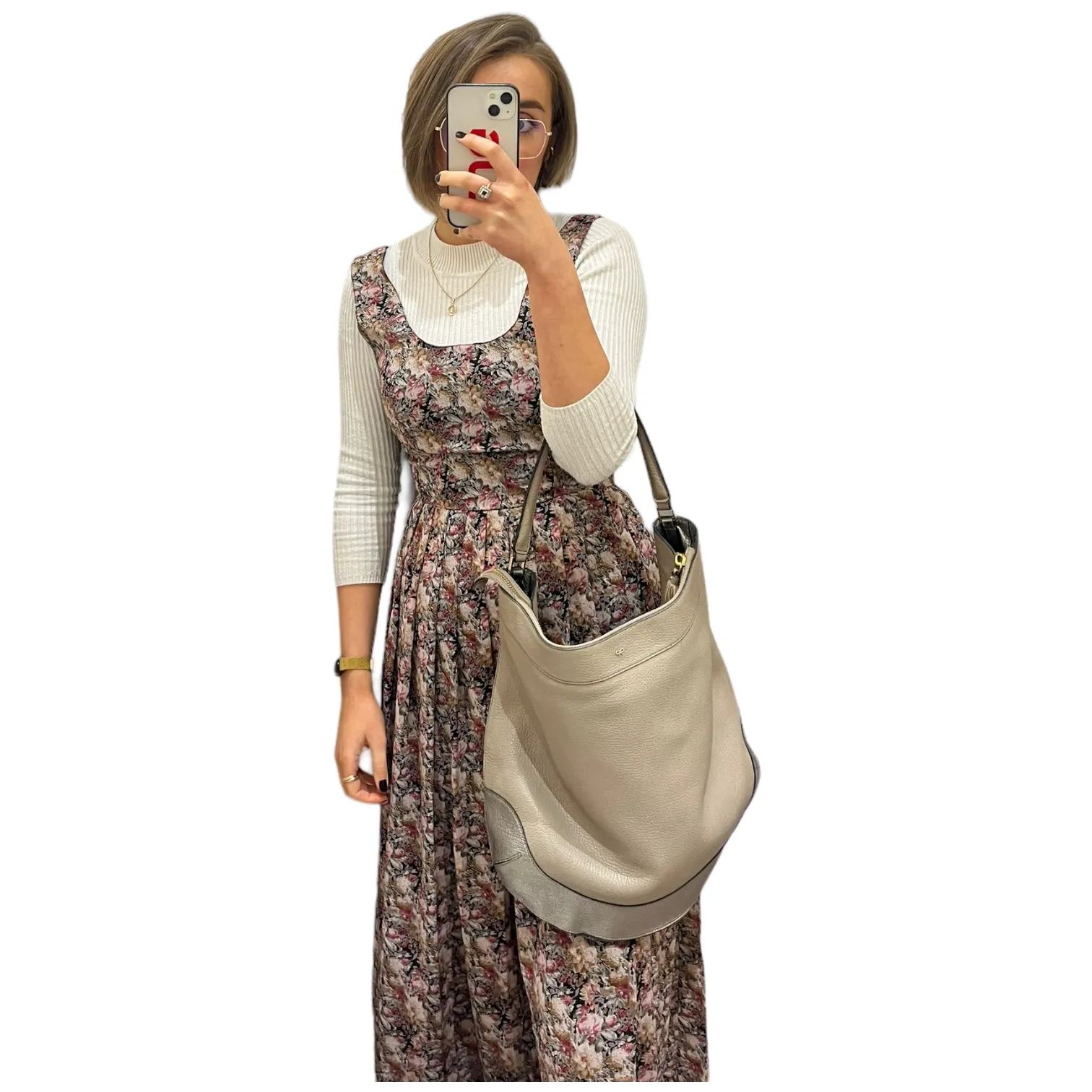 Anya Hindmarch Nude Cooper Bag