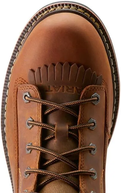Ariat Men's Longview Shock Shield 8" Waterproof Composite Toe Work Boot Industrial