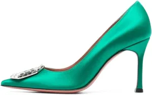 Arqa Pumps for Women Crystal Embellished Pointed Toe High Heels Wedding Dress Stiletto Heel Pump Shoes