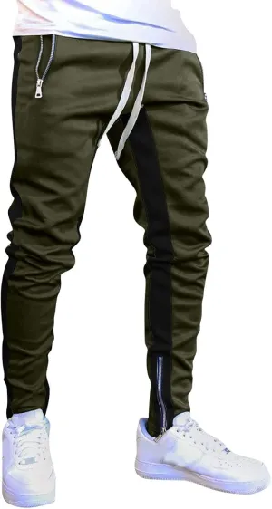 Athletic Workout Jogger Sweatpants for Men Casual Pocket Bodybuilding Men's Pants Mens Fashion Joggers Sweatpants