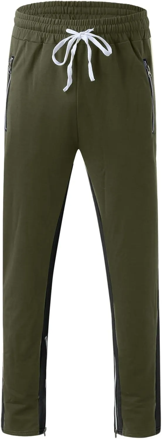 Athletic Workout Jogger Sweatpants for Men Casual Pocket Bodybuilding Men's Pants Mens Fashion Joggers Sweatpants