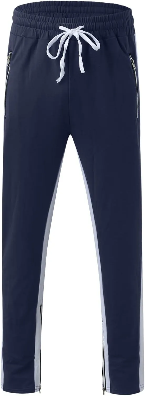 Athletic Workout Jogger Sweatpants for Men Casual Pocket Bodybuilding Men's Pants Mens Fashion Joggers Sweatpants