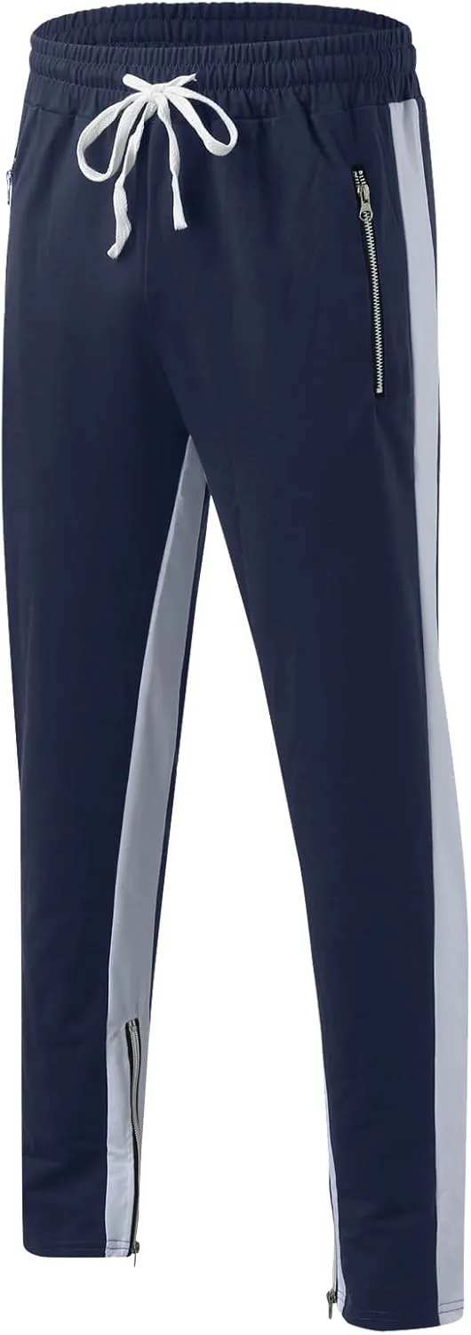 Athletic Workout Jogger Sweatpants for Men Casual Pocket Bodybuilding Men's Pants Mens Fashion Joggers Sweatpants