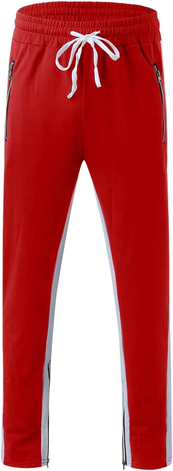 Athletic Workout Jogger Sweatpants for Men Casual Pocket Bodybuilding Men's Pants Mens Fashion Joggers Sweatpants
