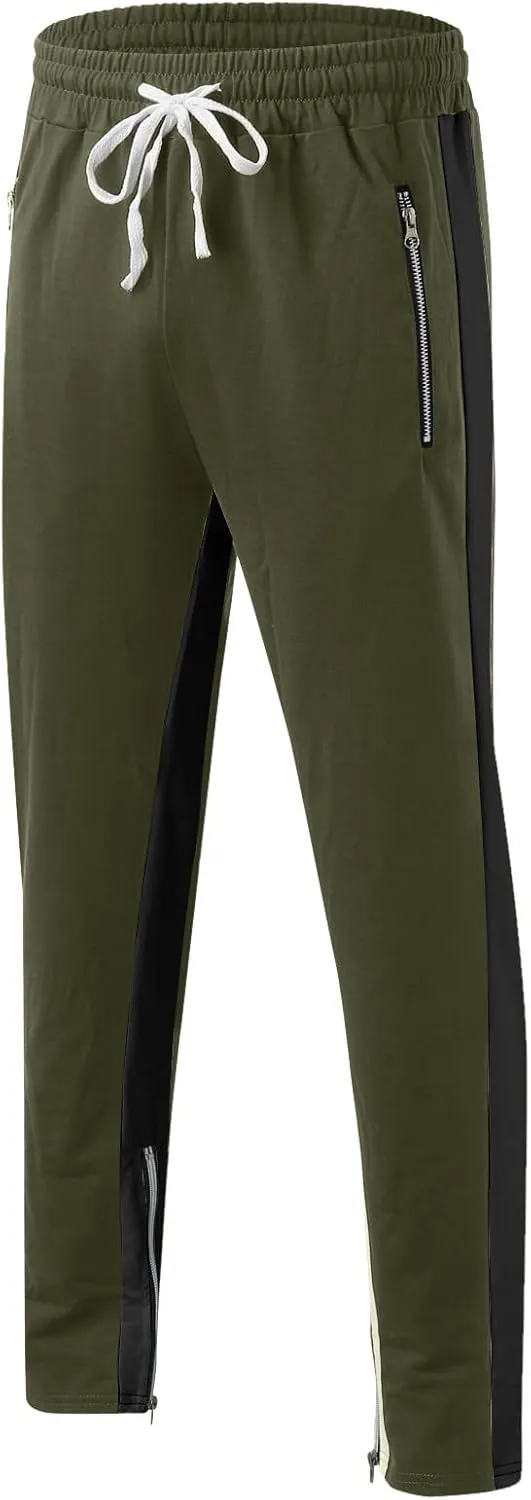 Athletic Workout Jogger Sweatpants for Men Casual Pocket Bodybuilding Men's Pants Mens Fashion Joggers Sweatpants