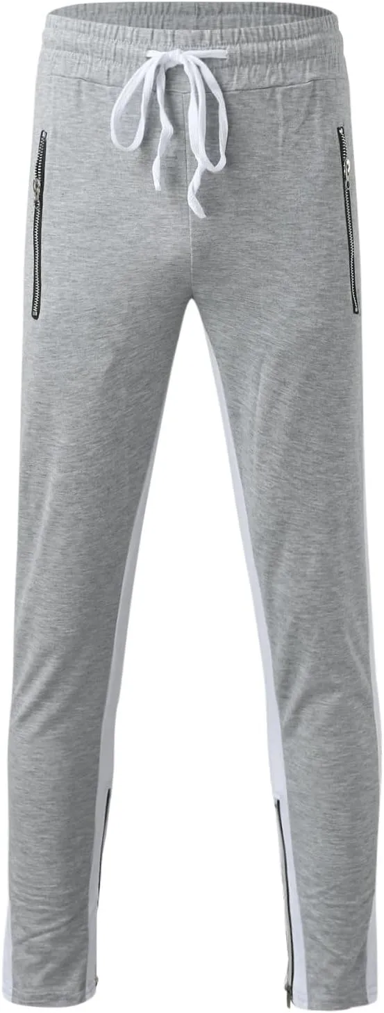 Athletic Workout Jogger Sweatpants for Men Casual Pocket Bodybuilding Men's Pants Mens Fashion Joggers Sweatpants