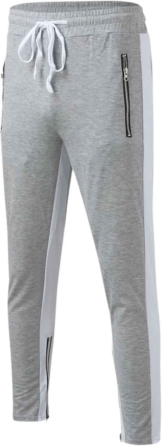 Athletic Workout Jogger Sweatpants for Men Casual Pocket Bodybuilding Men's Pants Mens Fashion Joggers Sweatpants