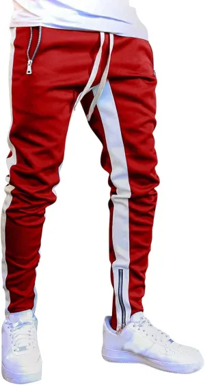 Athletic Workout Jogger Sweatpants for Men Casual Pocket Bodybuilding Men's Pants Mens Fashion Joggers Sweatpants