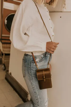 Attentive support Leather Crossbody Trendy Buckled