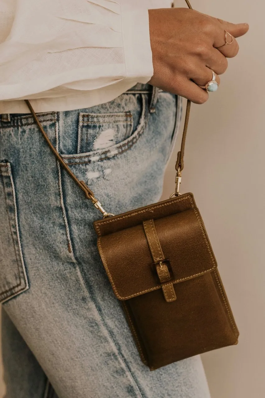 Attentive support Leather Crossbody Trendy Buckled