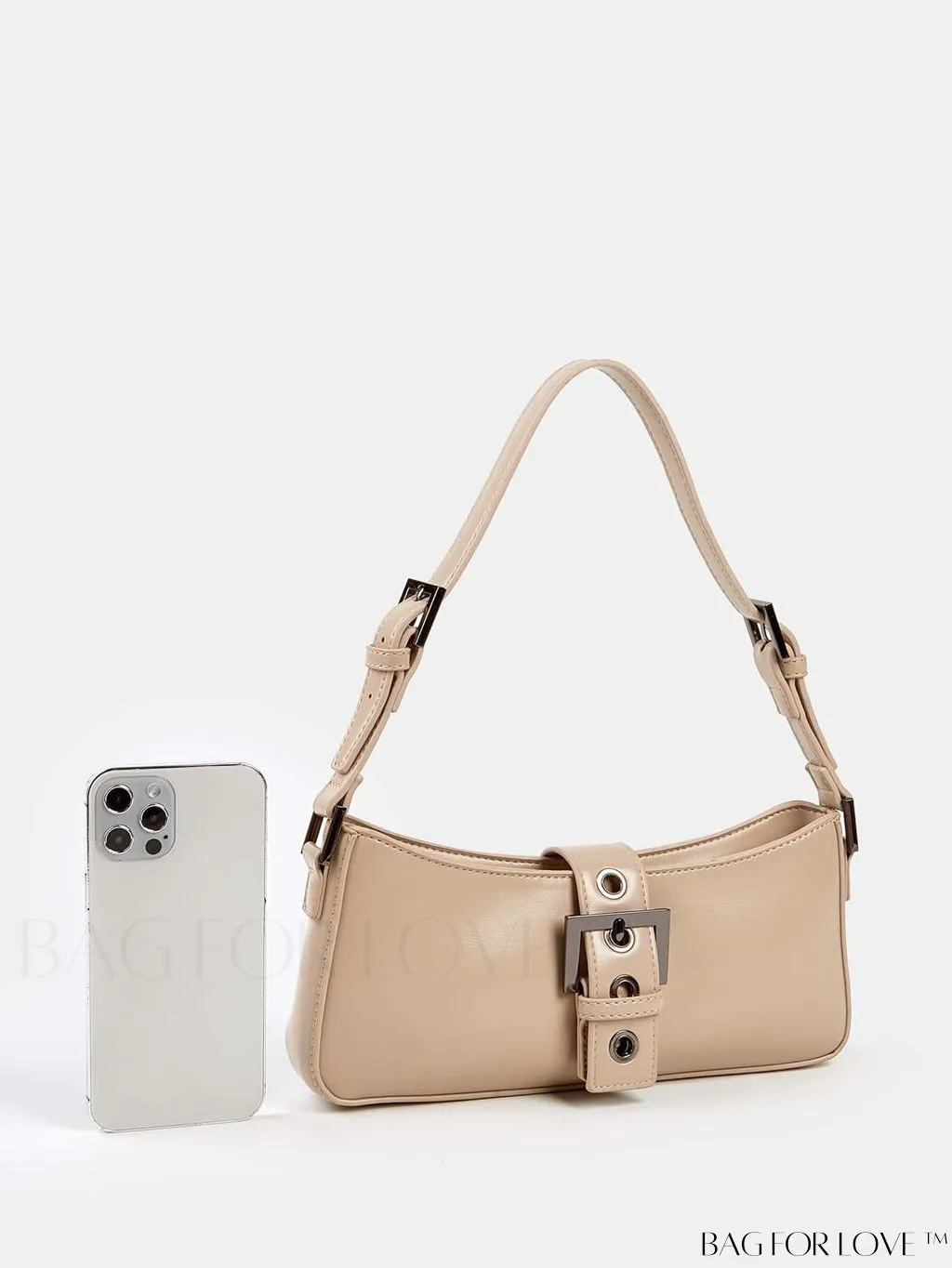 BagForLove - Chic Metallic Embellished Underarm Bag