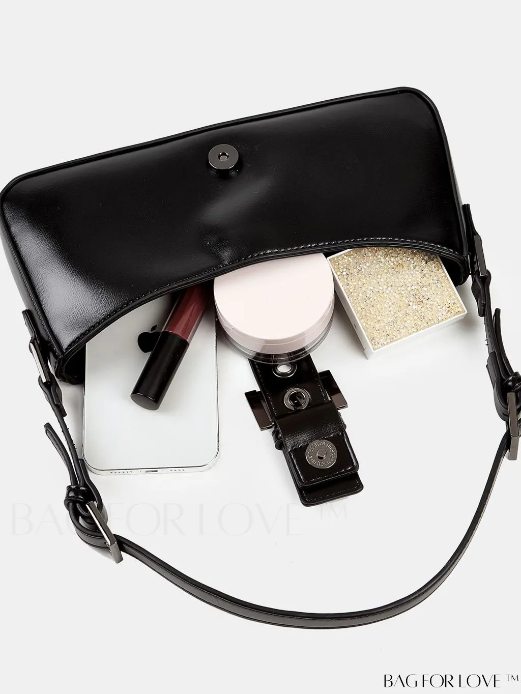 BagForLove - Chic Metallic Embellished Underarm Bag