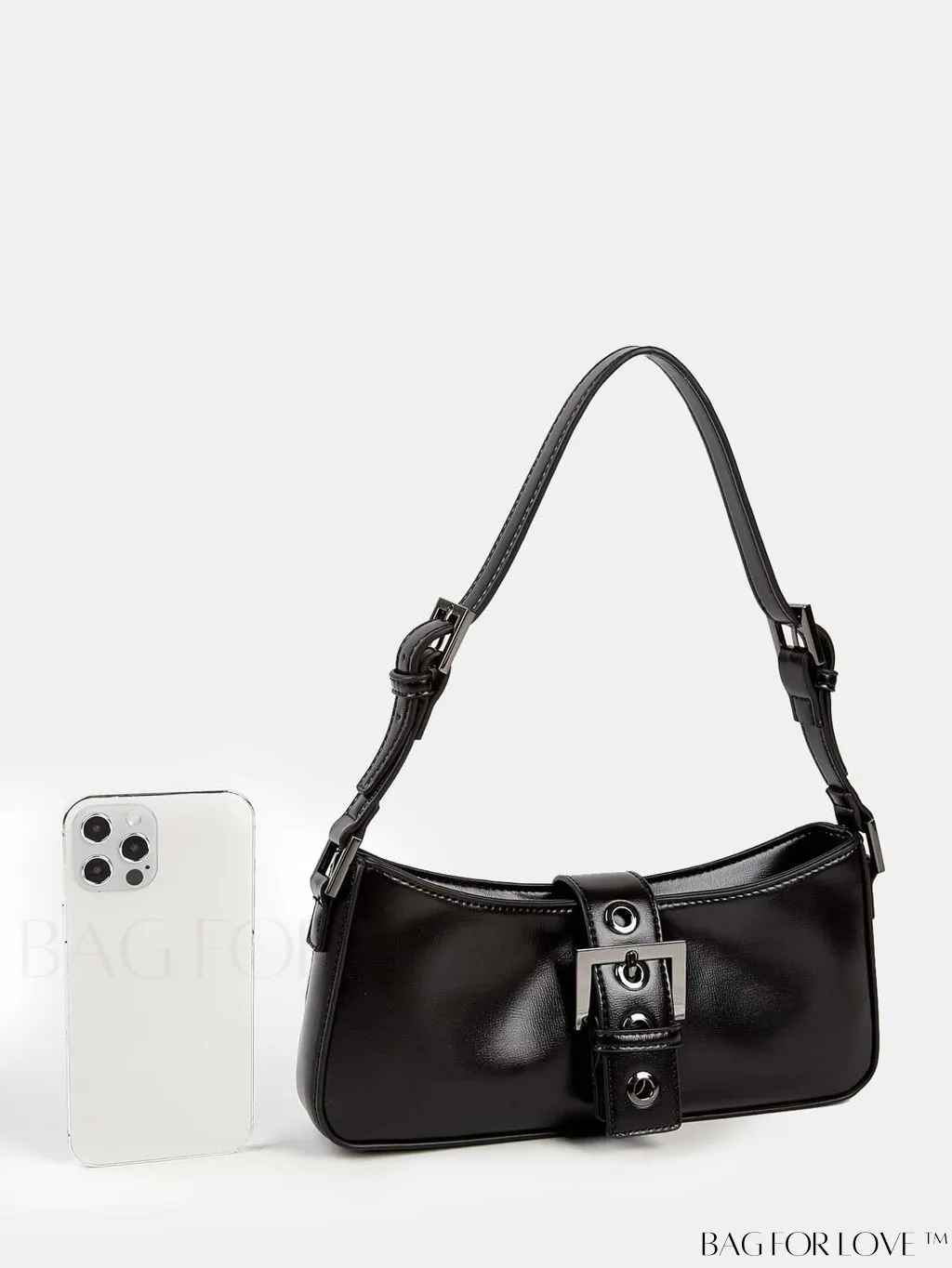 BagForLove - Chic Metallic Embellished Underarm Bag
