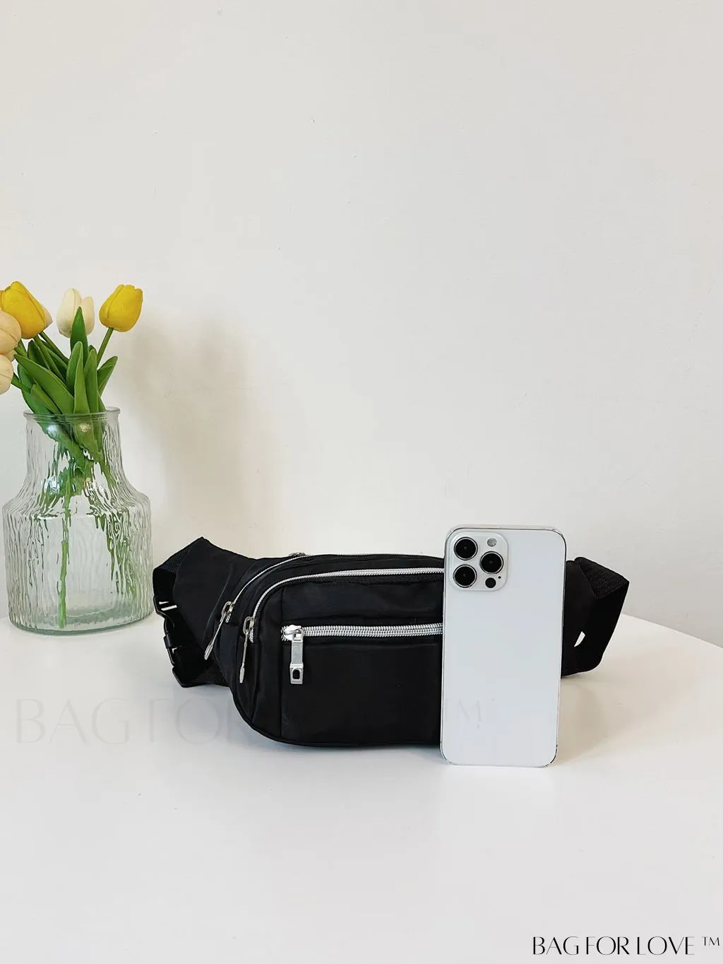 BagForLove - Versatile Womens Chest Bag - Minimalist, Multi-Pocketed Travel Companion for Hiking, Running & Shopping.