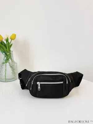 BagForLove - Versatile Womens Chest Bag - Minimalist, Multi-Pocketed Travel Companion for Hiking, Running & Shopping.