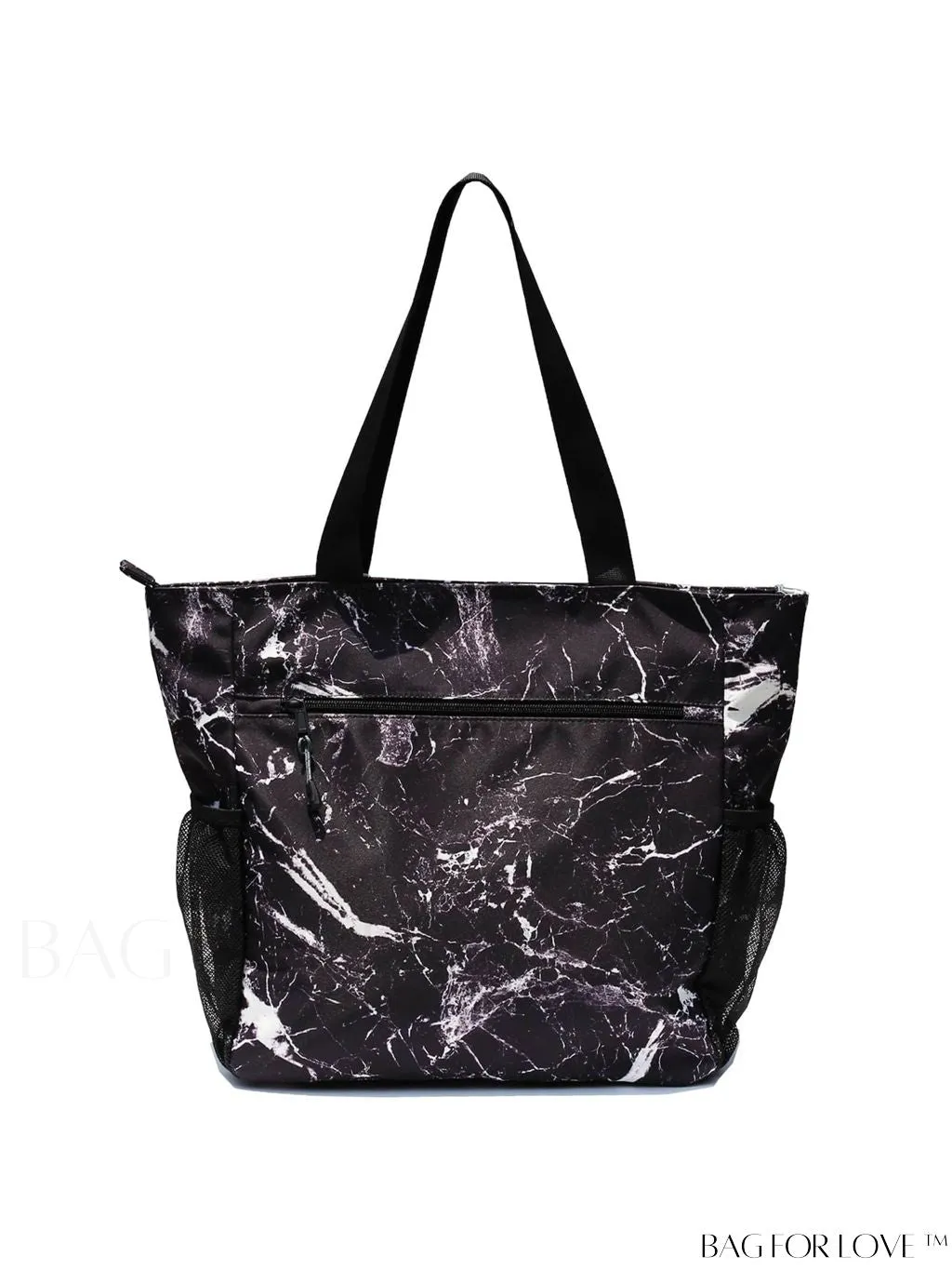 BagForLove - Water-Resistant Floral Tote Bag: Large, Multi-Pocketed for Gym, Work, Travel, Beach - Daily Essential