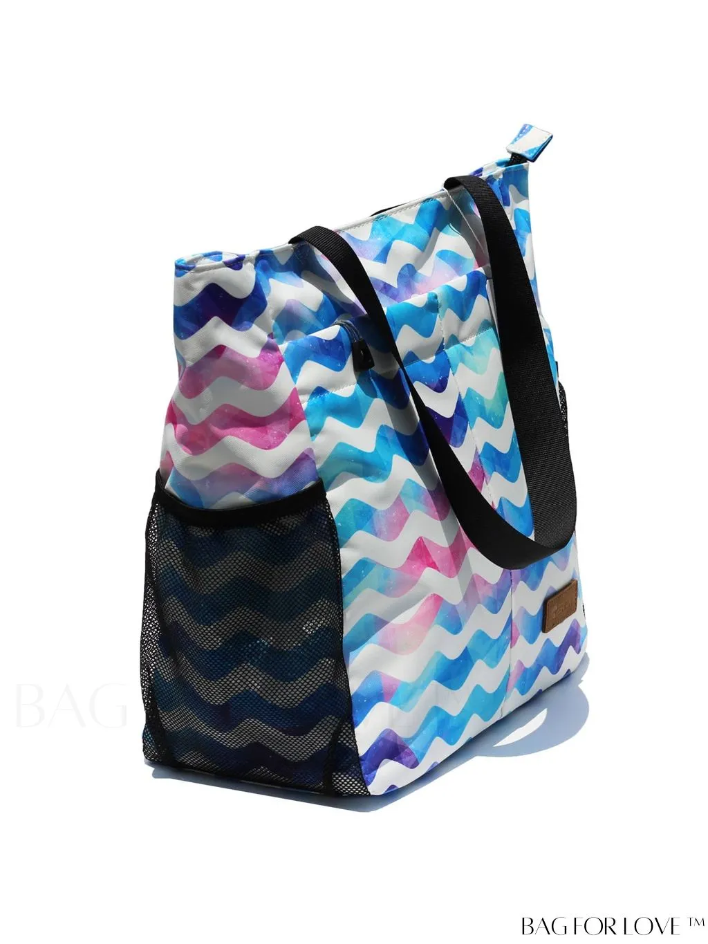 BagForLove - Water-Resistant Floral Tote Bag: Large, Multi-Pocketed for Gym, Work, Travel, Beach - Daily Essential