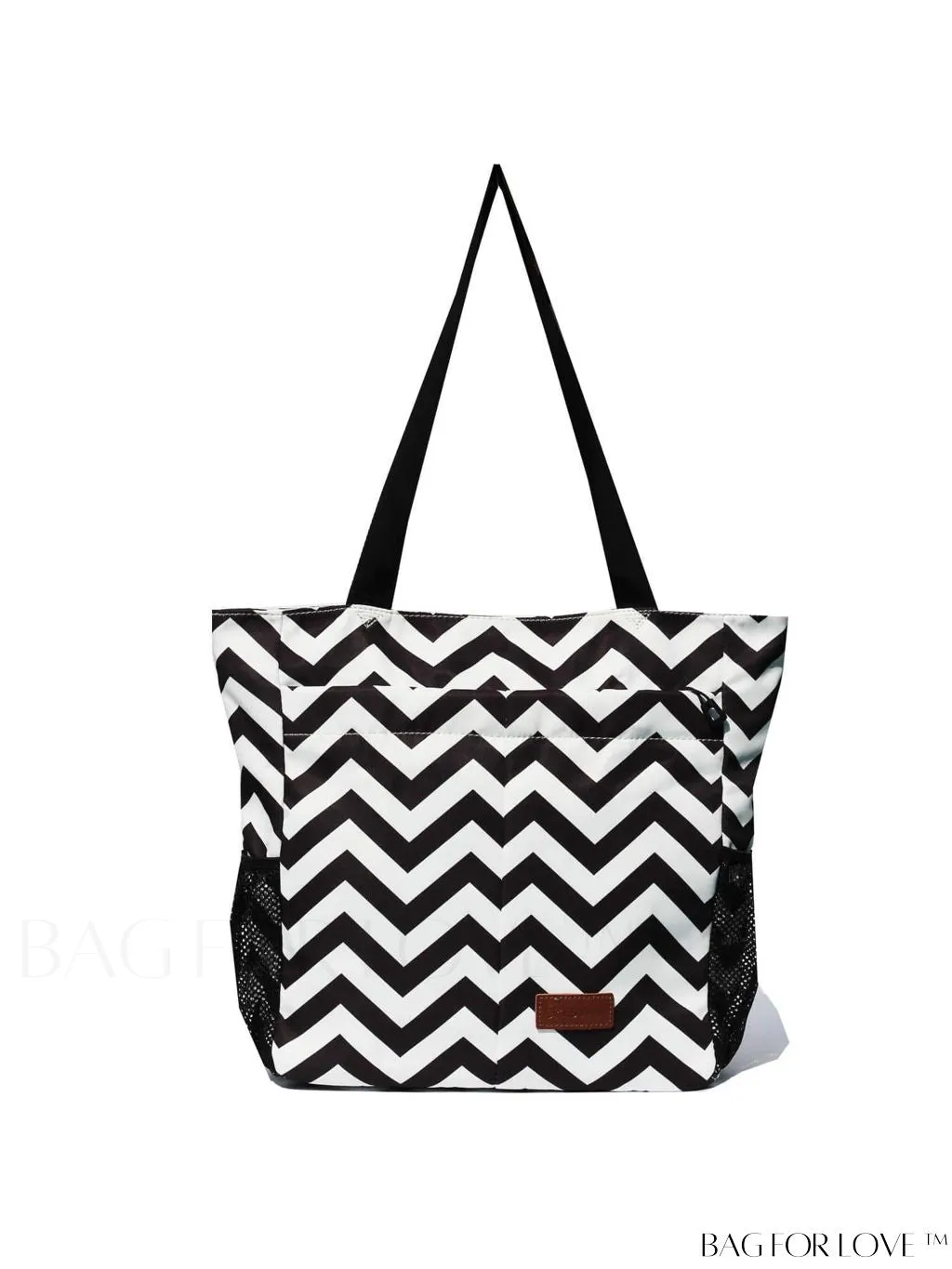 BagForLove - Water-Resistant Floral Tote Bag: Large, Multi-Pocketed for Gym, Work, Travel, Beach - Daily Essential