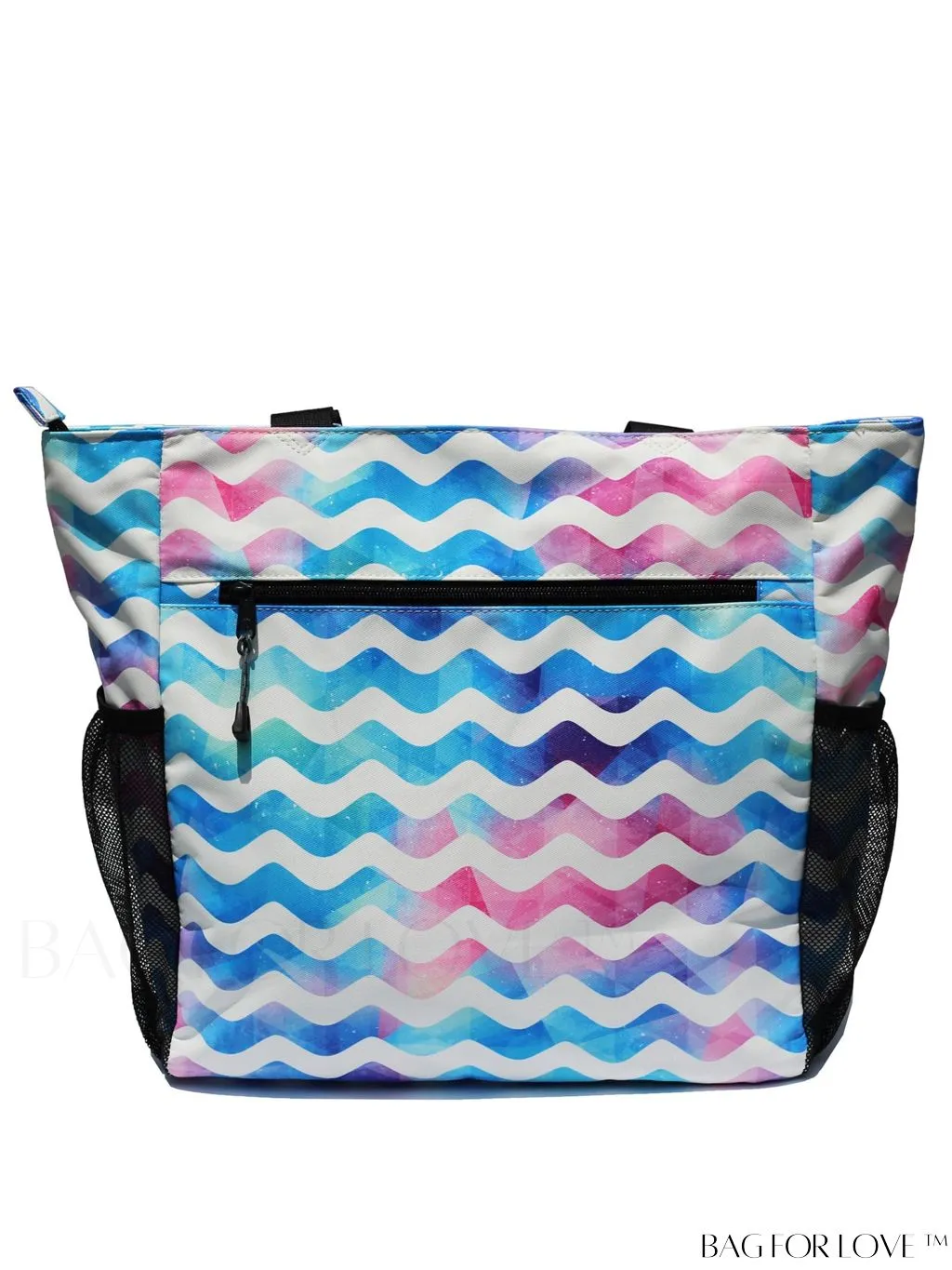 BagForLove - Water-Resistant Floral Tote Bag: Large, Multi-Pocketed for Gym, Work, Travel, Beach - Daily Essential