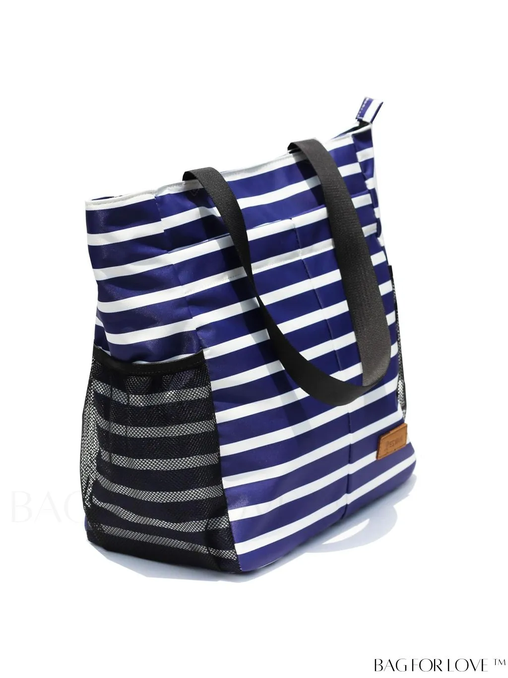 BagForLove - Water-Resistant Floral Tote Bag: Large, Multi-Pocketed for Gym, Work, Travel, Beach - Daily Essential
