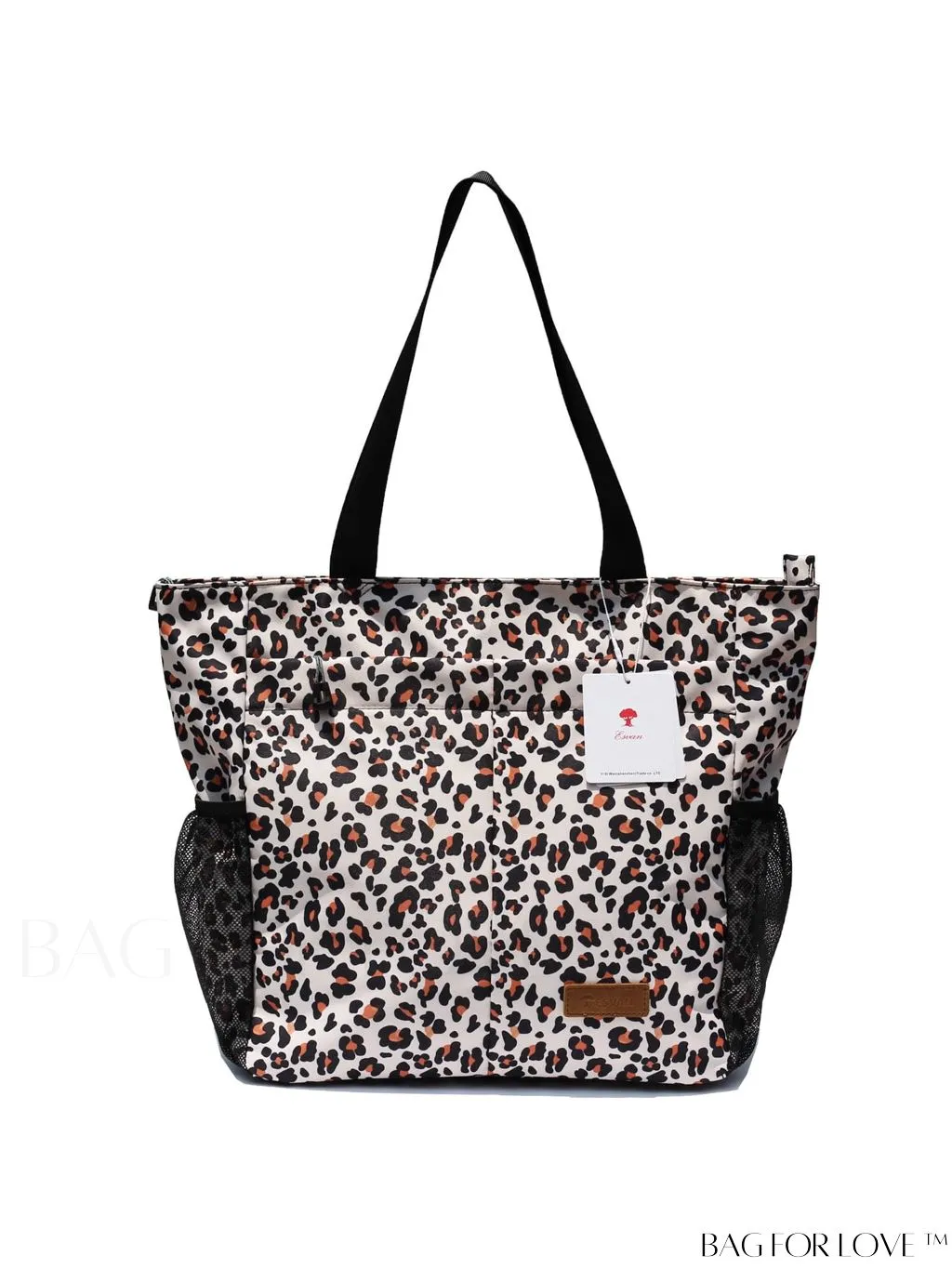 BagForLove - Water-Resistant Floral Tote Bag: Large, Multi-Pocketed for Gym, Work, Travel, Beach - Daily Essential