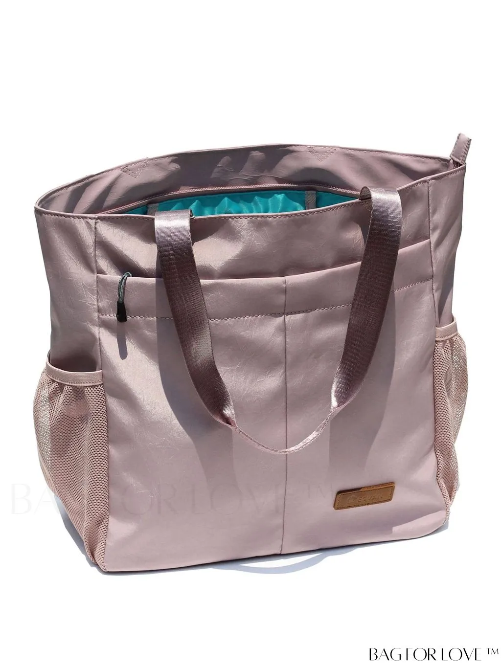 BagForLove - Water-Resistant Floral Tote Bag: Large, Multi-Pocketed for Gym, Work, Travel, Beach - Daily Essential