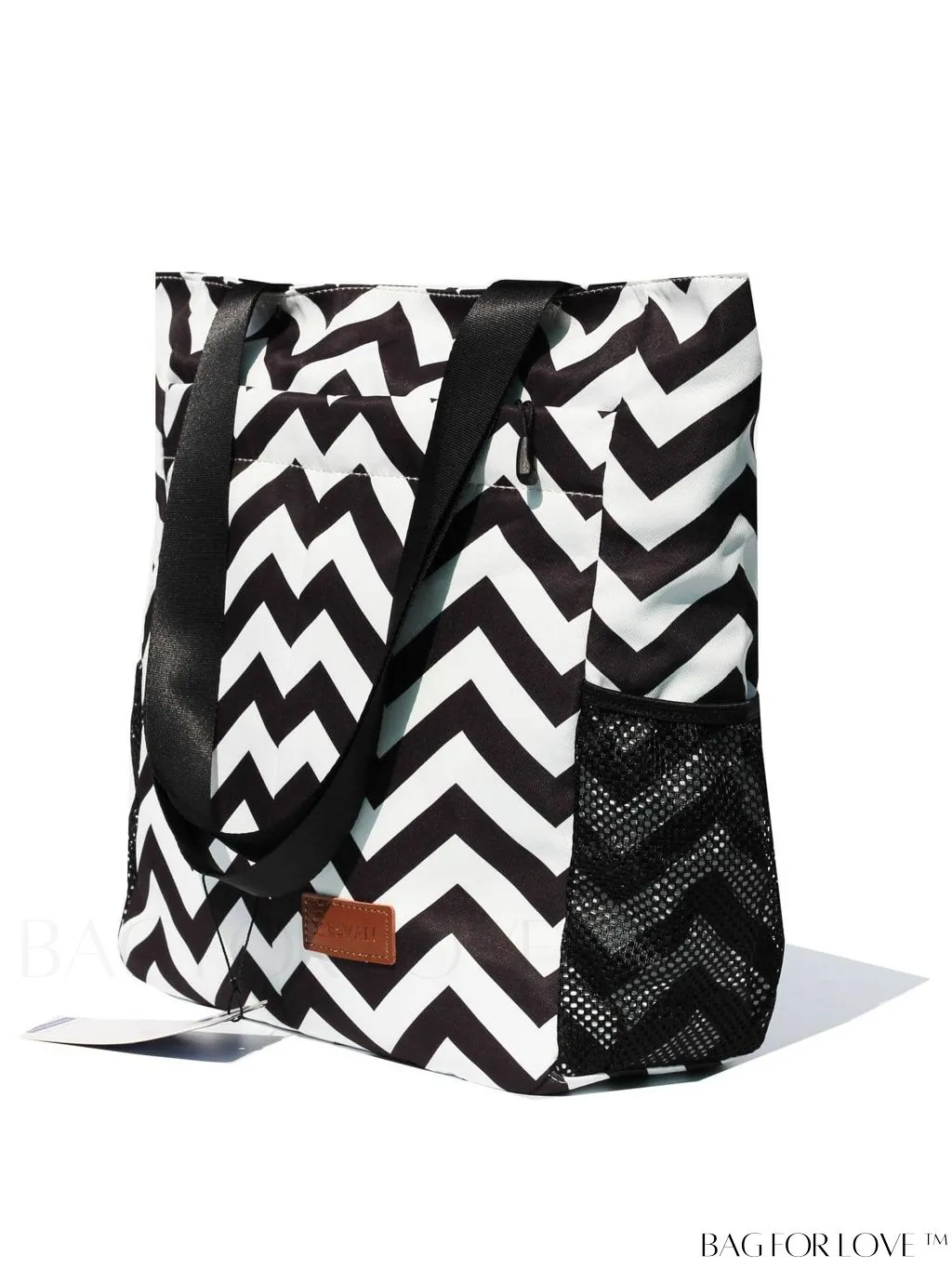 BagForLove - Water-Resistant Floral Tote Bag: Large, Multi-Pocketed for Gym, Work, Travel, Beach - Daily Essential