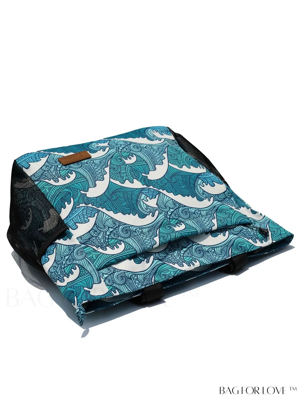 BagForLove - Water-Resistant Floral Tote Bag: Large, Multi-Pocketed for Gym, Work, Travel, Beach - Daily Essential