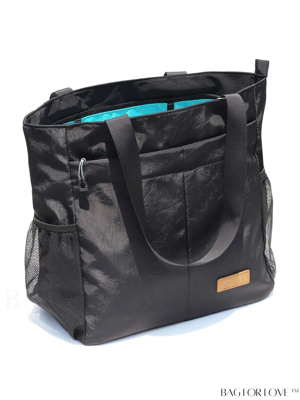 BagForLove - Water-Resistant Floral Tote Bag: Large, Multi-Pocketed for Gym, Work, Travel, Beach - Daily Essential
