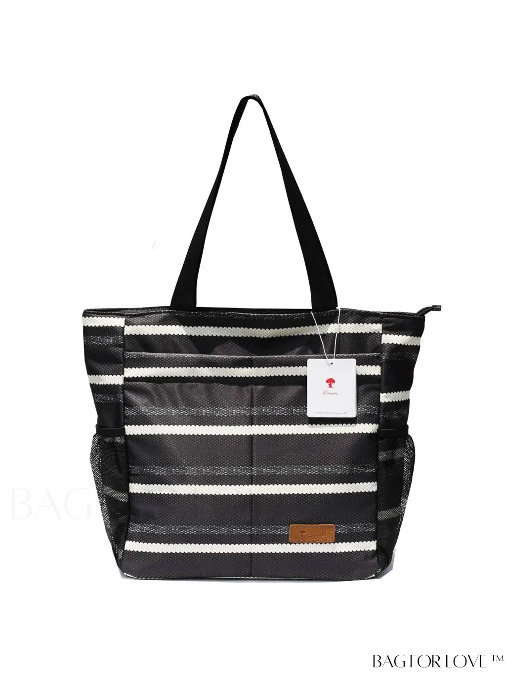 BagForLove - Water-Resistant Floral Tote Bag: Large, Multi-Pocketed for Gym, Work, Travel, Beach - Daily Essential